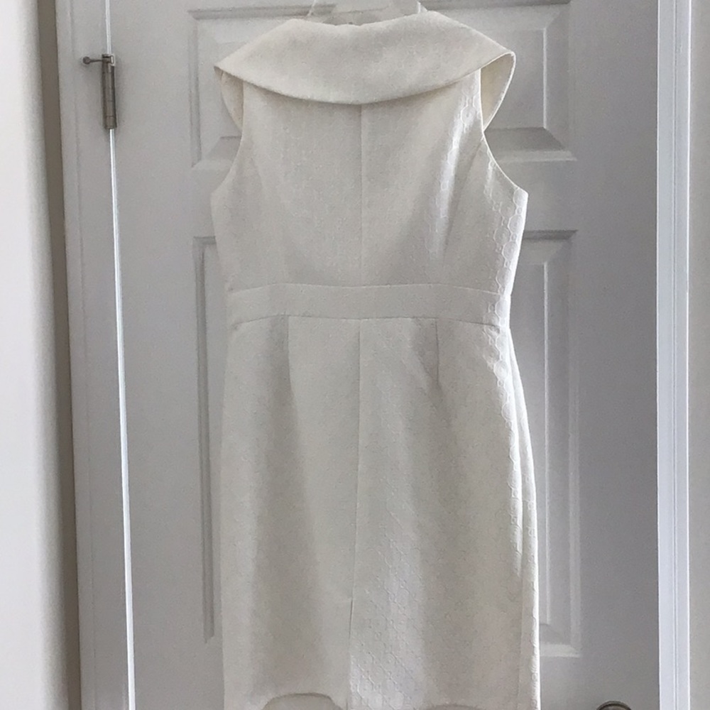 Tahari Arthur S. Levine Cream Dress - Picture 2 of 9